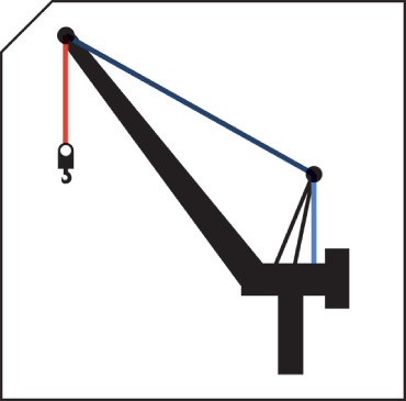 Luffing-Jib Tower Crane Rope